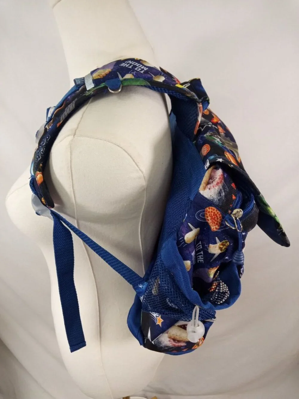 Bixbee Kid's Blue + Orange Backpack